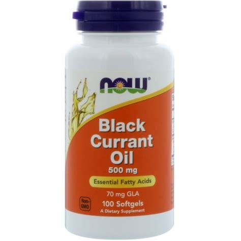 Black Currant Oil Mg Now Foods Softgels Buy Online Sale