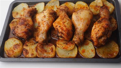 Es Tan Rico Que Lo Hago Todos Los D As Pollo Al Horno Con Papas