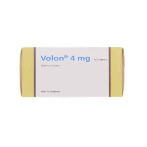 Volon 4mg Name Patient Medical Supply Pharmaceutical Export