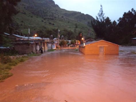 Huancavelica Lluvias Intensas Afectan A Viviendas En Los Distritos