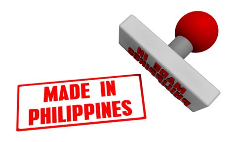 Made In Philippines Stamp Design White Outcome Illustration Png