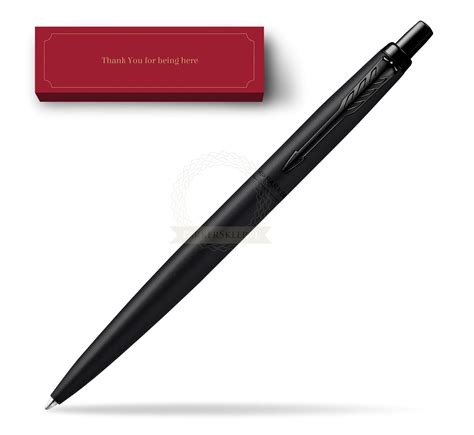 Parker Jotter XL Monochrome Black Pen Special Edition In Cover Thank