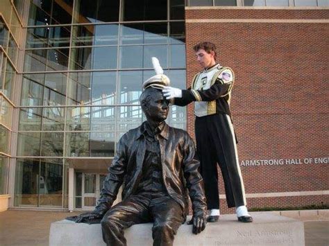 Do you have a picture with Purdue’s Neil Armstrong statue? Purdue wants ...