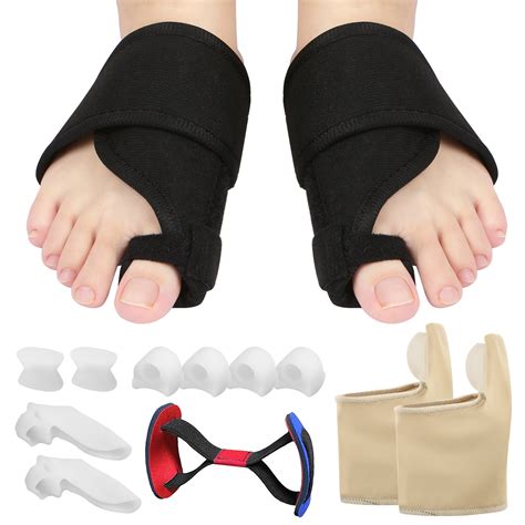 13pcs Bunion Corrector Set Bunion Protector Sleeves Kit Toe Separators