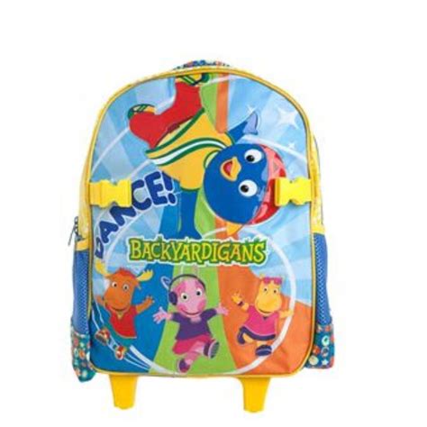 Mochila Do Backyardigans - Mochila Xeryus Rodinha Grande 14 Backyardigans Dance | Shopee Brasil