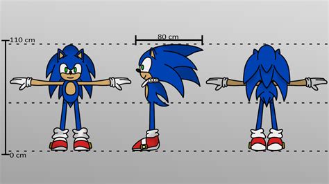 Mathieu Jodoin Personnage Toon Model Sheet Sonic