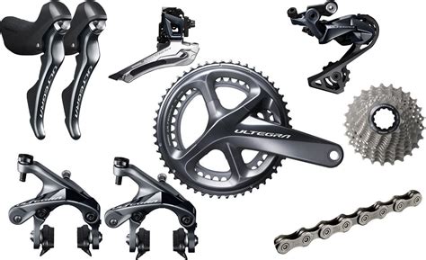 SHIMANO 2018 Groupset ULTEGRA R8000 11s 172 5mm 50 34t W O BB