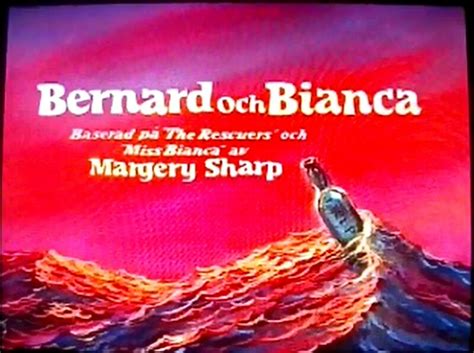 Bernard Och Bianca The Rescuers Swedish Voice Cast Willdubguru