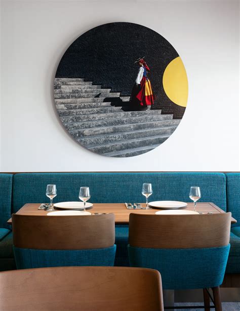 Azul Restaurant – artwork by KLUNDERBIE – photo credit KLUNDERBIE ...