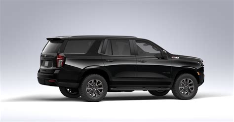 2021 Chevrolet Tahoe Z71 and Suburban Z71 Look Mean Thanks To Black ...