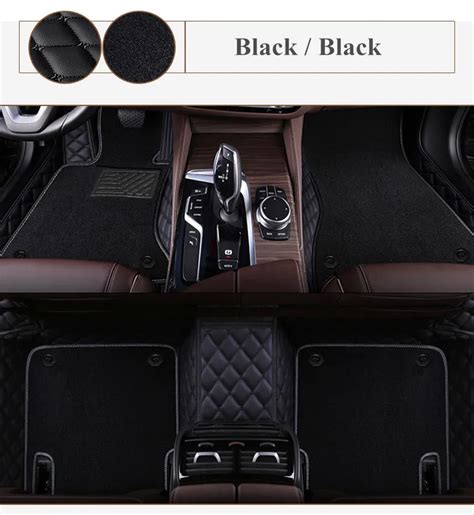 High Quality Rugs Custom Special Car Floor Mats For Skoda Octavia 2022 Waterproof Double Layers