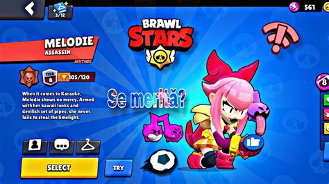 Am luat noul Brawler MELODIE de pe Brawl Stats Se merită YouTube