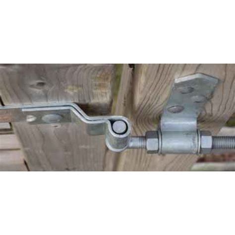 Galvanised Cranked Hook And Band Gate Hinges Heavy Duty Single