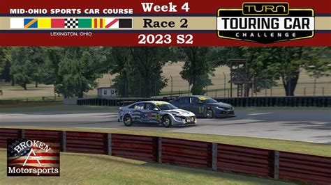 Touring Car Turn Racing Challenge Fixed Mid Ohio Sports Car Course