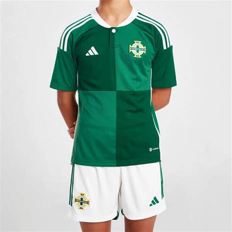 Northern Ireland Home Kids Football Kit 2023 | SoccerDragon