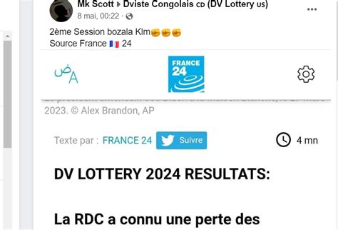 Non Les R Sultats De Dv Lottery Nont Pas T Perdus Dans Des Serveurs