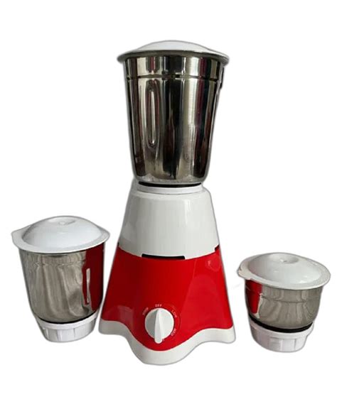 Plastic And Stainless Steel 3 Jar Mixer Grinder For Wet Dry Grinding