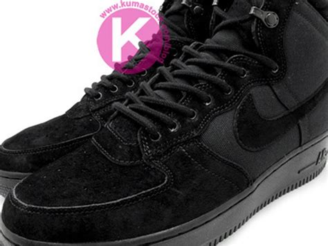 Nike Air Force 1 High Boot - Black