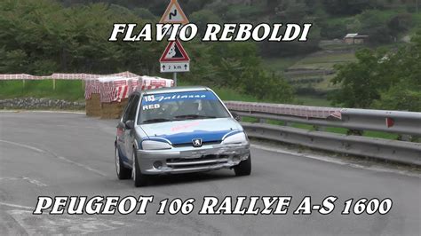 SALITA TROFEO VALLECAMONICA 2023 FLAVIO REBOLDI PEUGEOT 106 A S