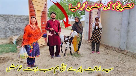 Mandi Se Qurbani Ka Bakra Le Liya Amanat Bahar Se I Ham Sab Bahut Khush