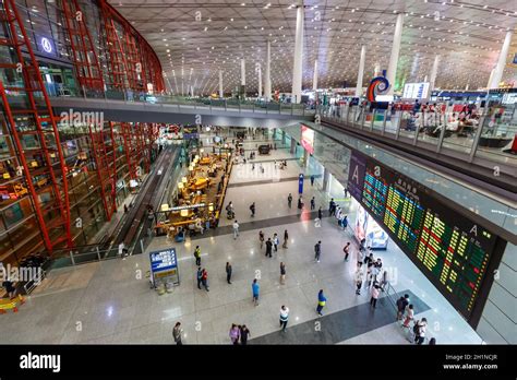 Beijing China October 1 2019 Terminal 3 Of Beijing Capital Airport