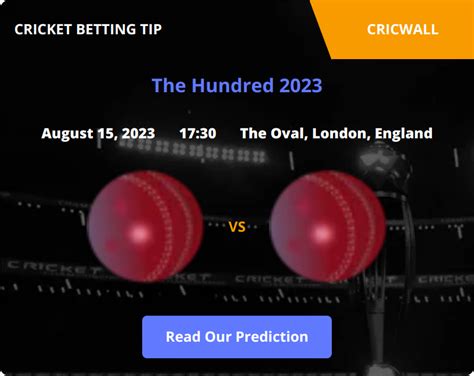 Oval Invincibles Vs London Spirit Match Prediction August