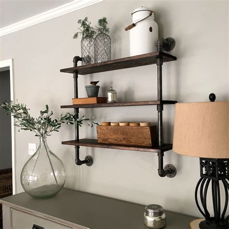 DIY: Pipe Shelving • Mindfully Gray