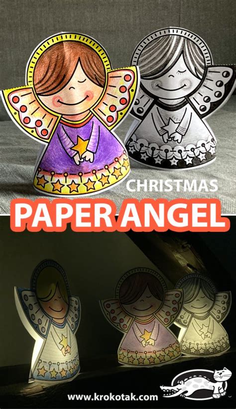 Krokotak Christmas Paper Angel