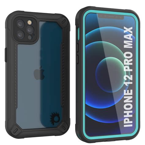 Iphone 12 Pro Max Waterproof Ip68 Case Punkcase [teal] [maximus Serie