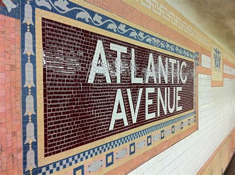 Atlantic Avenue Subway Station - Tile Work - Brooklyn, NY | Ny subway ...