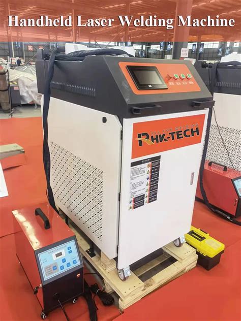 Rhk Tech Portable Handheld 1000w 1500w 2000w Metal Laser Welder Fiber Laser Welding Machine