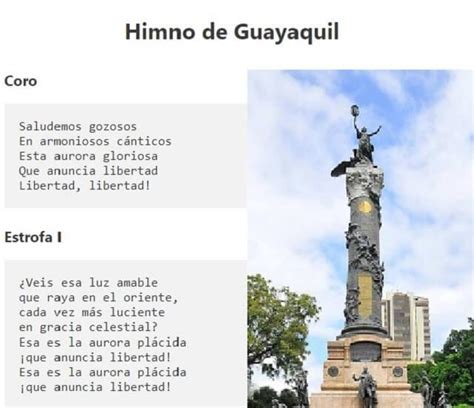 Himno De Guayaquil Ecuador Noticias