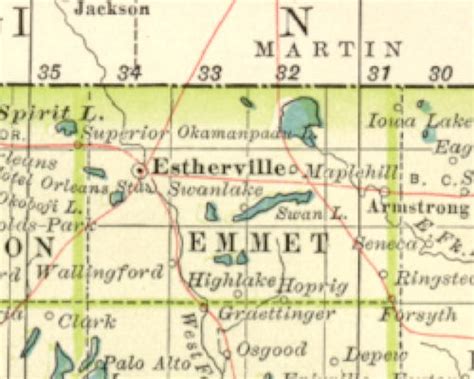 1897 Century Atlas of the State of Iowa