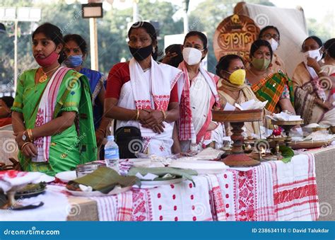 Bhogali Bihu Festival Of Assam Editorial Stock Photo Image Of People