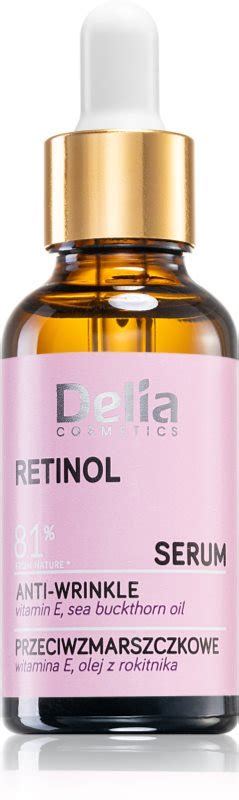 Delia Cosmetics Retinol Serum Przeciwzmarszczkowe Do Twarzy Szyi I Dekoltu