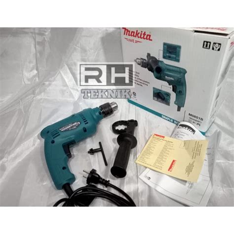 Jual MAKITA M0801B Mesin Bor Tembok 13mm M 0801 B Hammer Drill DH MT