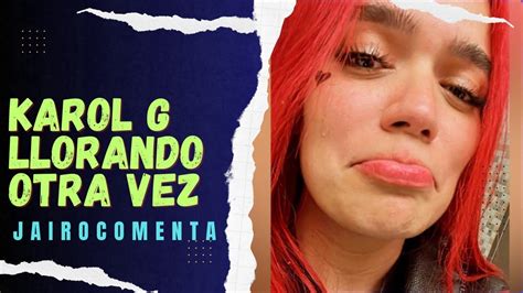 KAROL G LLORANDO POR LOS HATERS MIENTRAS FEID Y SELENA GOMEZ SE LO