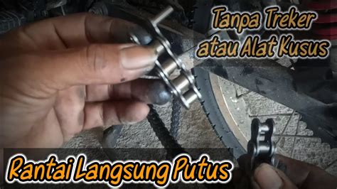 Cara Mudah Memotong Rantai Motor Youtube