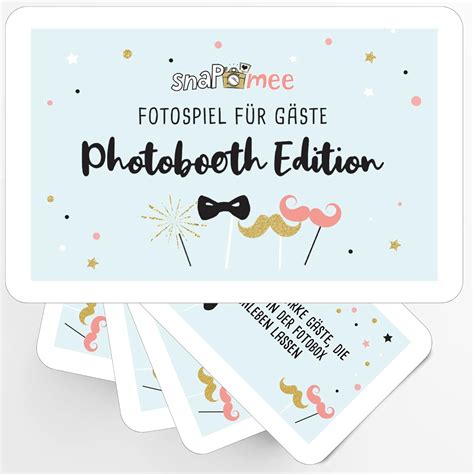 Fotospiel Fotobox Hochzeit By Snapmee Fotoaufgaben Spiel F R