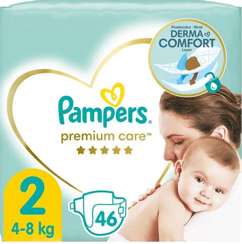 Pampers Pieluchy Premium Care Rozmiar 2 46szt 4kg 8kg Pieluszki