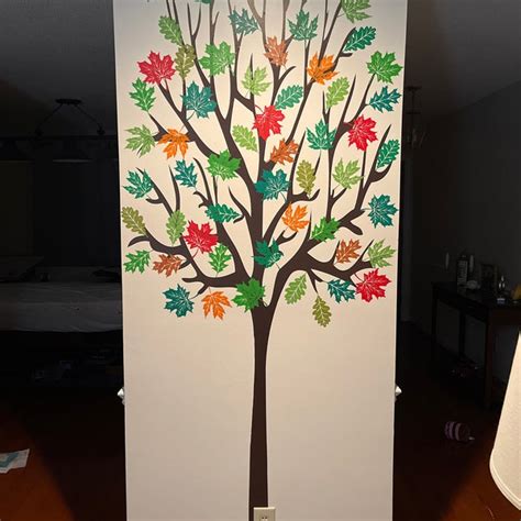 Fall Leaves Wall Decals Autumn Leaves Earth Day Fall Home Decor