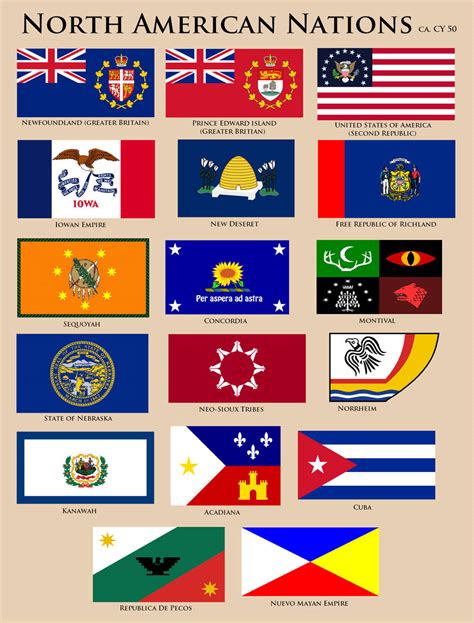 Flags of North America CY 50 by YNot1989 on DeviantArt