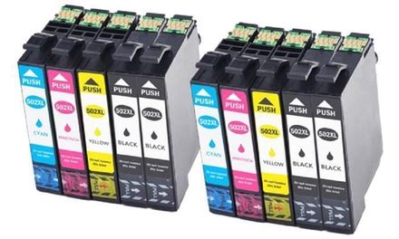 Lot De Cartouches Compatibles Avec Imprimantes Epson Groupon Shopping