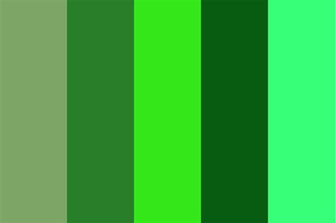 Discord Greens Color Palette