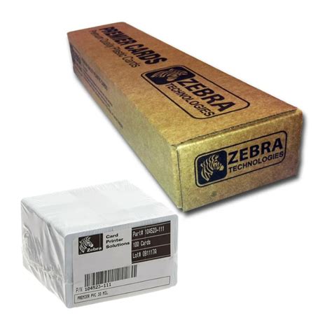 Tarjetas de PVC Zebra 30 milésimas RKL Soluciones en etiquetas