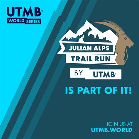 Julian Alps Trail Run Se Pridru Uje Svetovni Seriji Utmb World Series