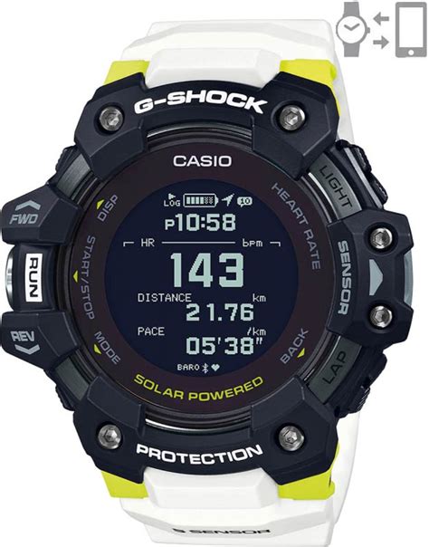 Casio G Shock G Squad Smartwatch For Men With Heart Rate Monitor GPS