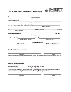 Employee Attestation Template Complete With Ease AirSlate SignNow