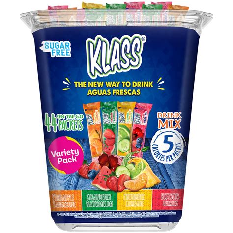 Buy Klass Aguas Frescas Variety Pack Sugar Free Drink Mix Fruit