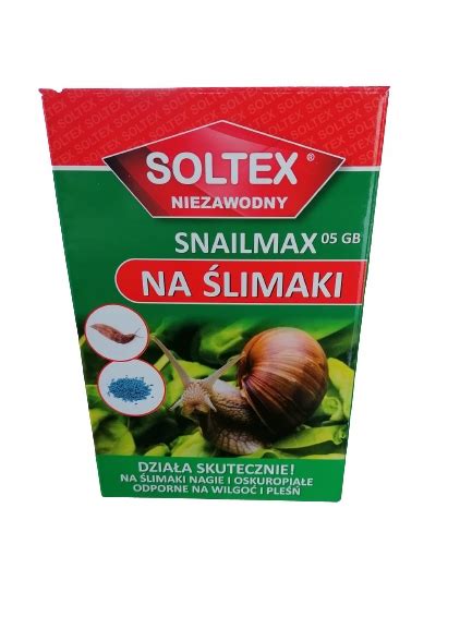 Soltex trutka na ślimaki SNAILAMAX 05gb 5Kg 12271182286 oficjalne